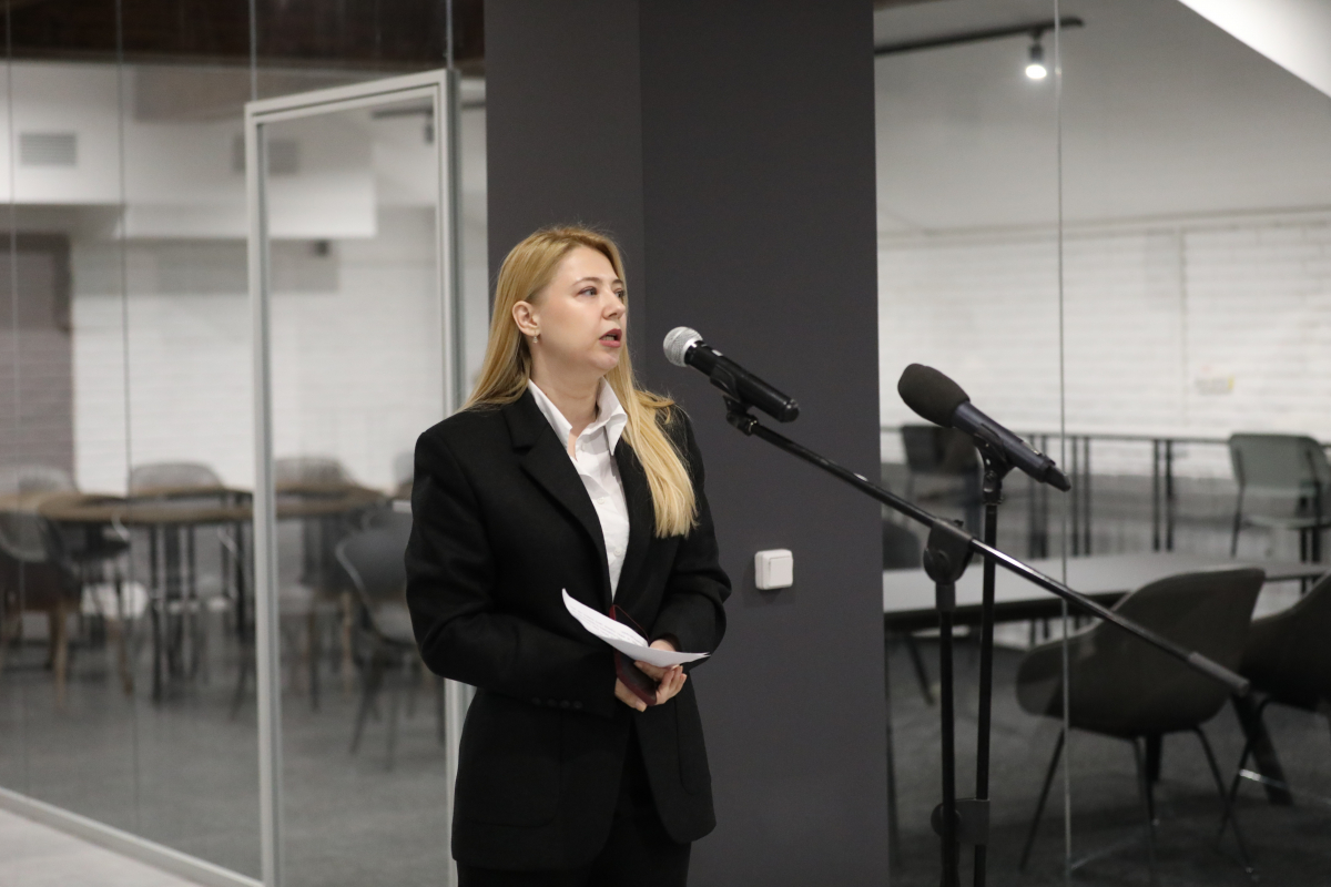 Фото з відкриття студентського простору