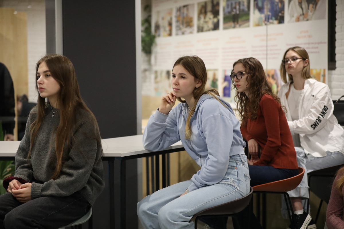 Фото з відкриття студентського простору