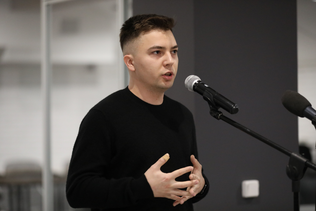 Фото з відкриття студентського простору