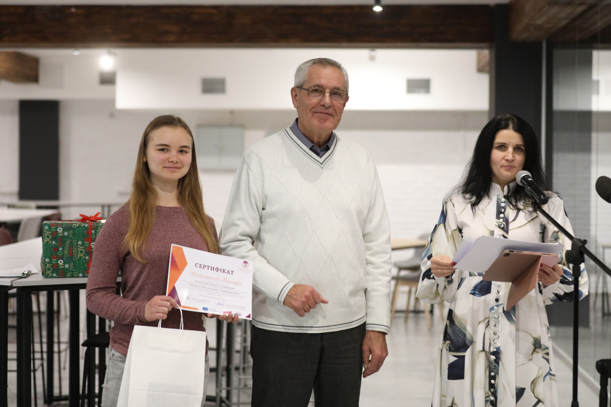 Фото з відкриття студентського простору