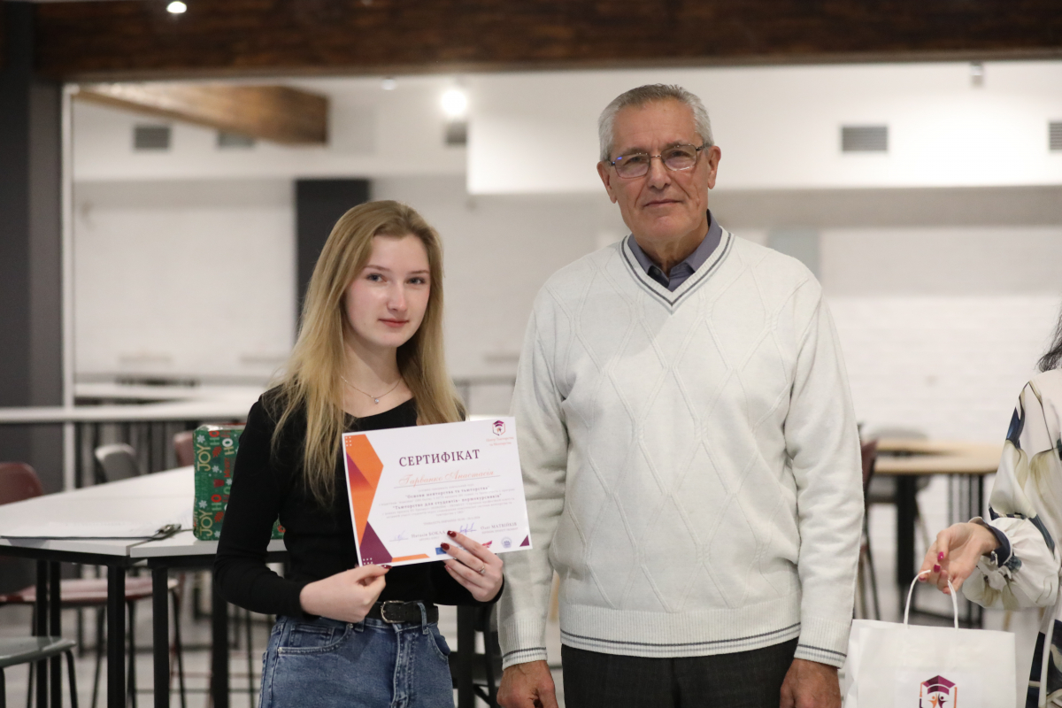 Фото з відкриття студентського простору