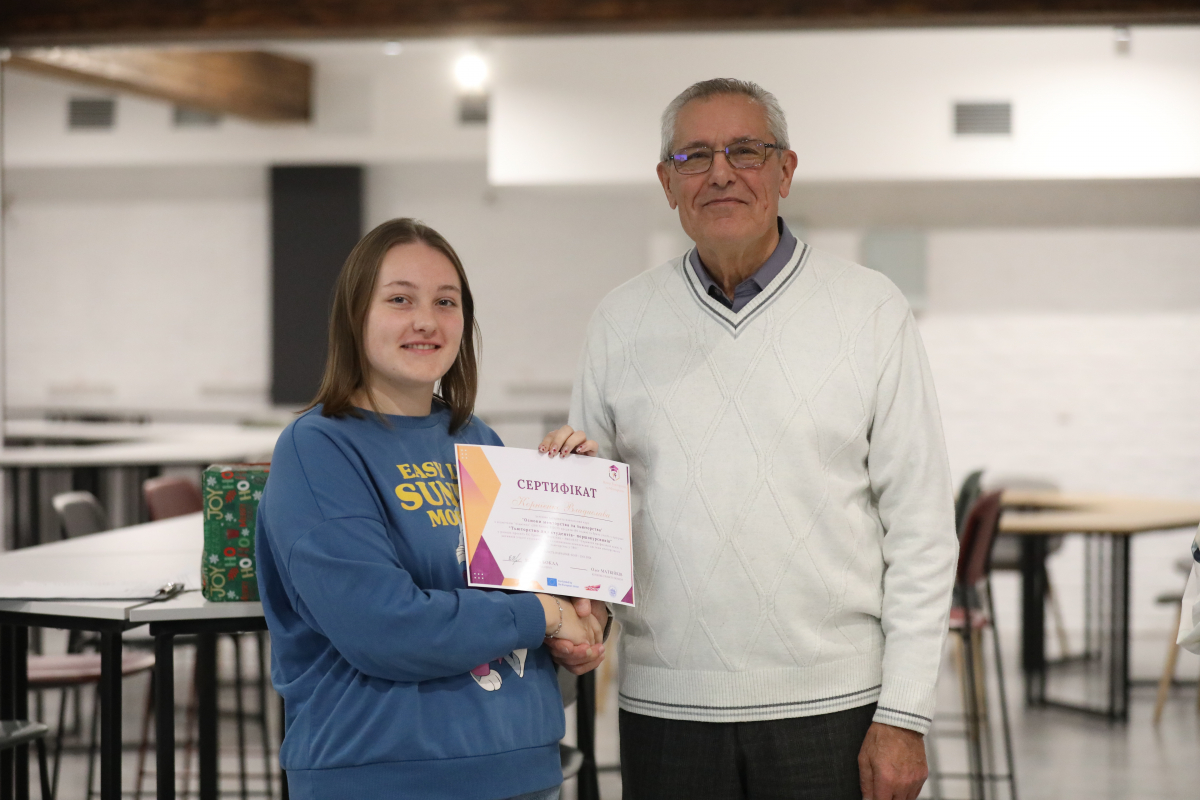 Фото з відкриття студентського простору