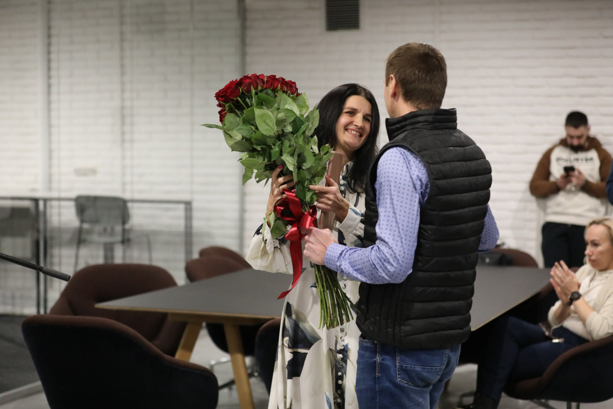 Фото з відкриття студентського простору