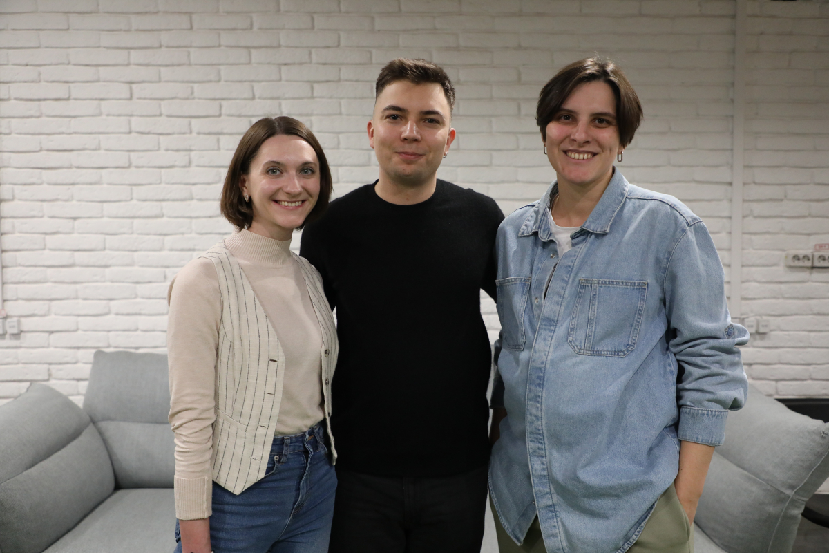 Фото з відкриття студентського простору