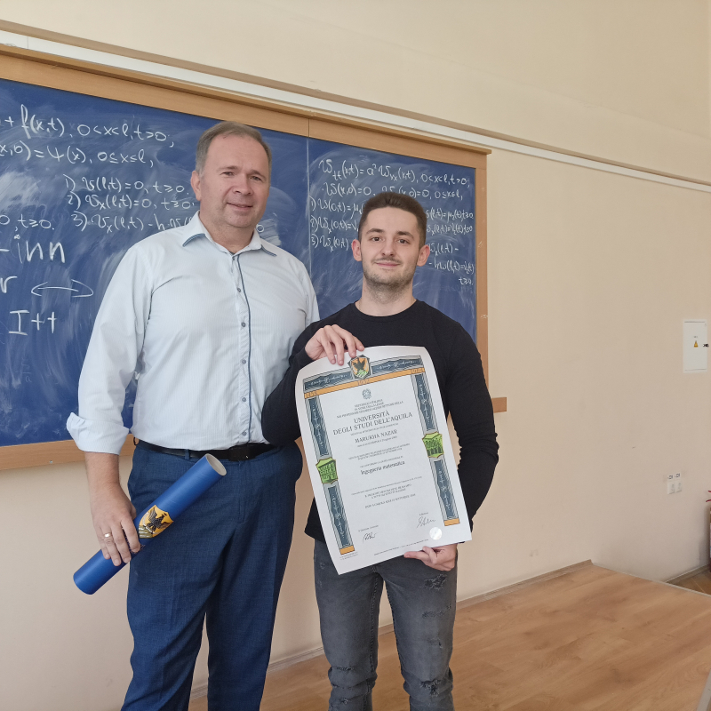 Фото із вручення диплома