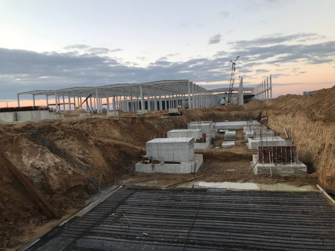 Фото з відвідин будівництва