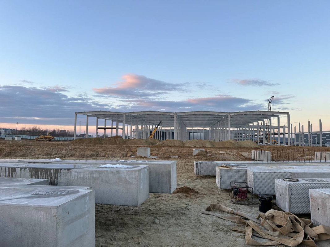 Фото з відвідин будівництва