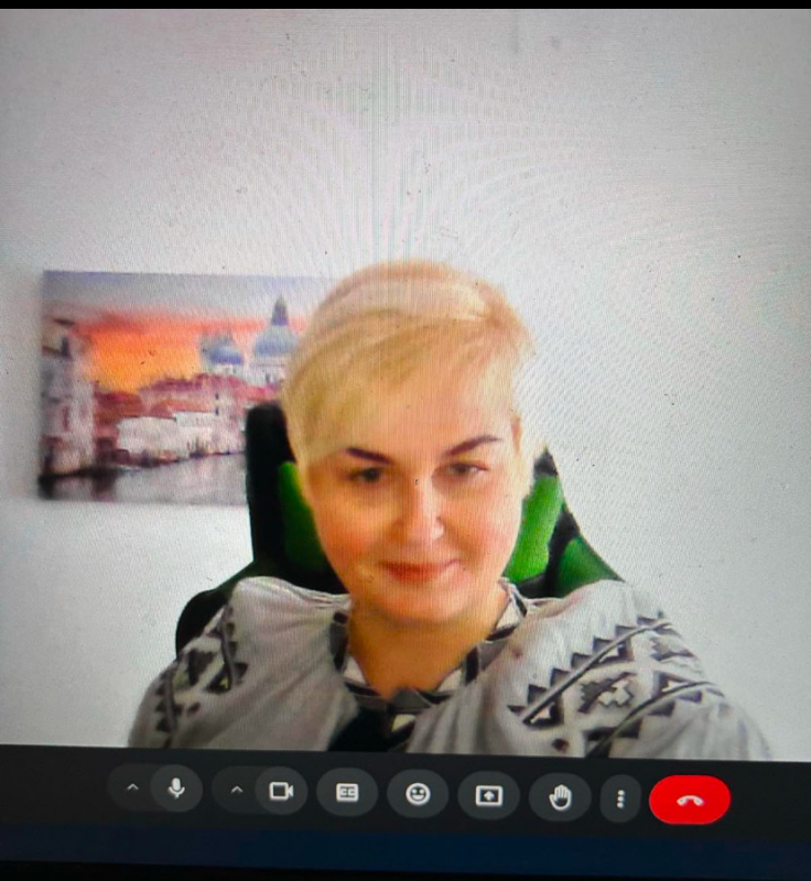 Скріншот з онлайн-заходу