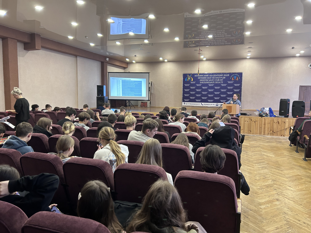 Фото з профорієнтаційного заходу