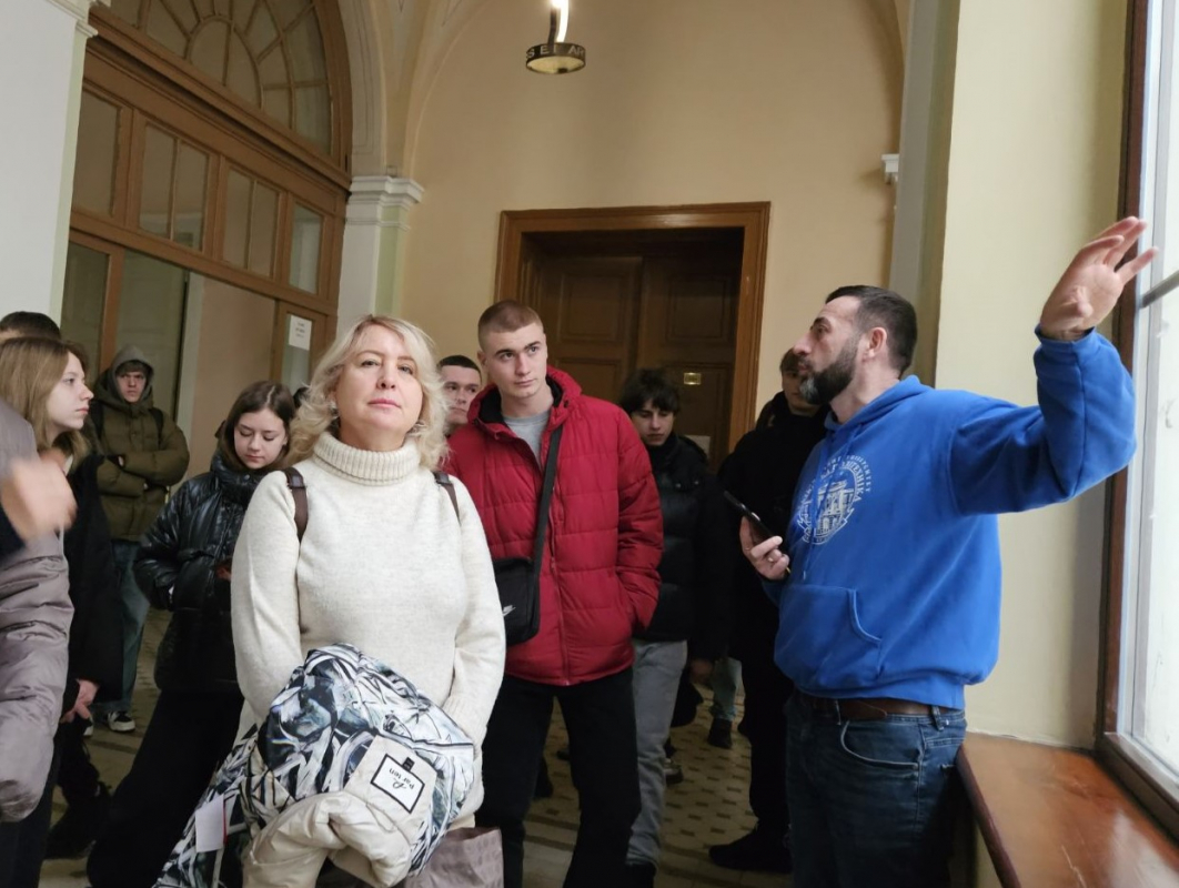 Фото з відвідин Львівської політехніки
