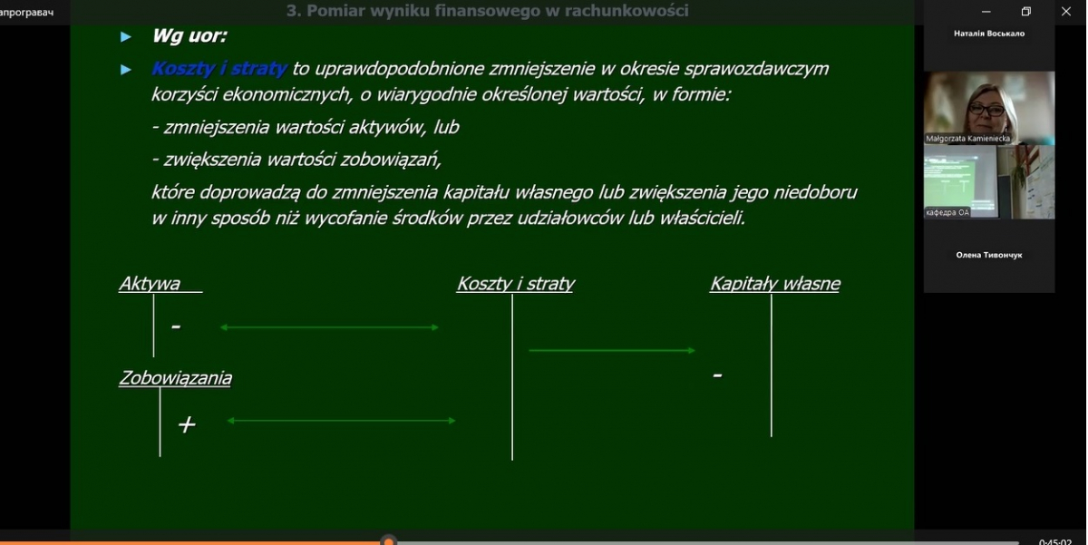 Скріншот з онлайн-лекції
