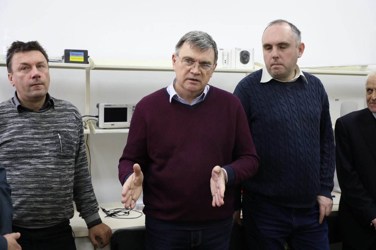 Фото з відкриття лабораторії