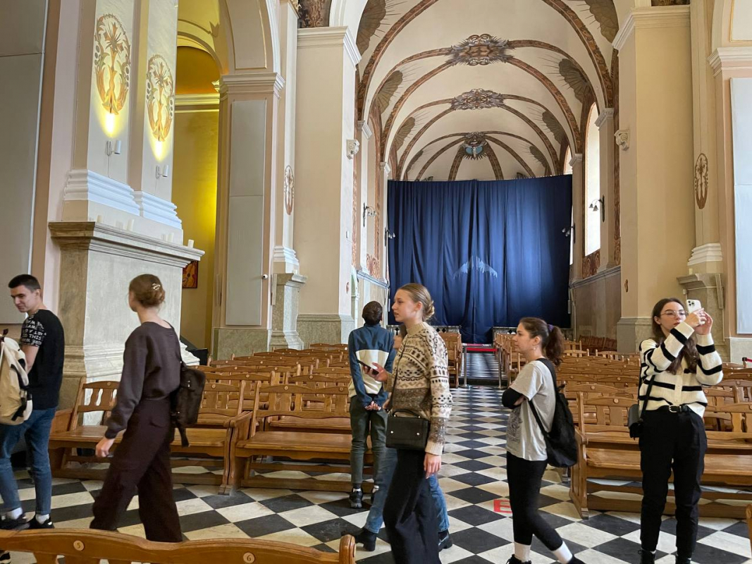 Фото з відвідин органного залу