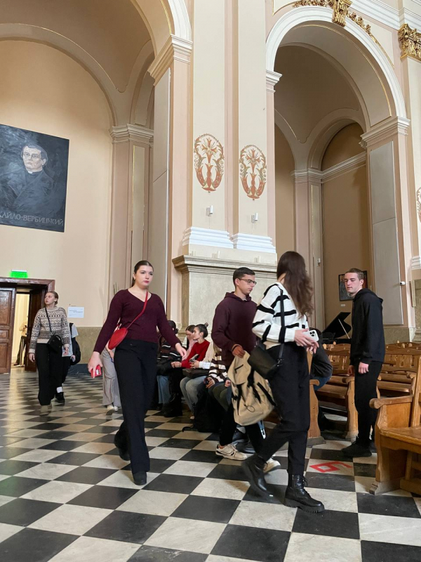 Фото з відвідин органного залу