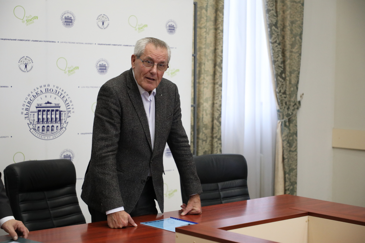 Фото із заходу у Львівській політехніці