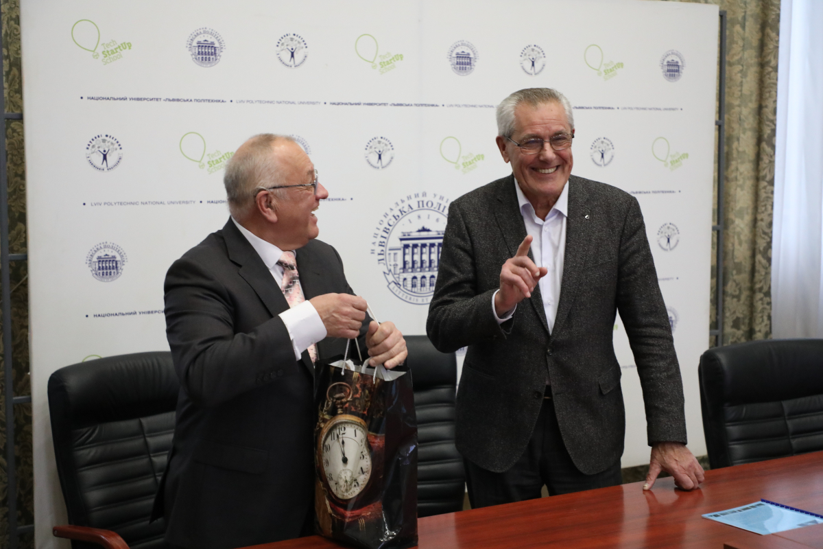 Фото із заходу у Львівській політехніці