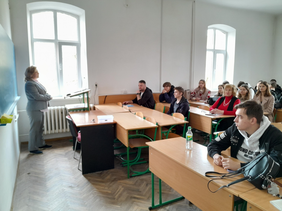 Фото з профорієнтаційного заходу