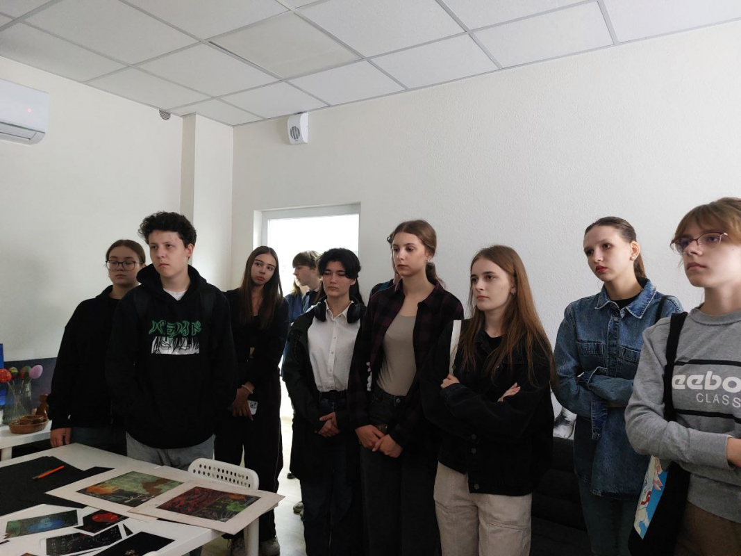 Фото з відвідин центру