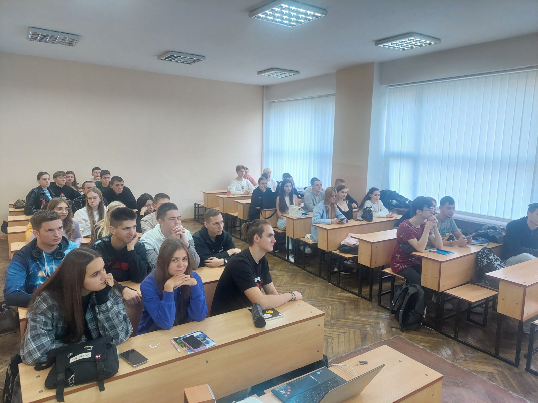 Фото із зустрічі у Львівській політехніці