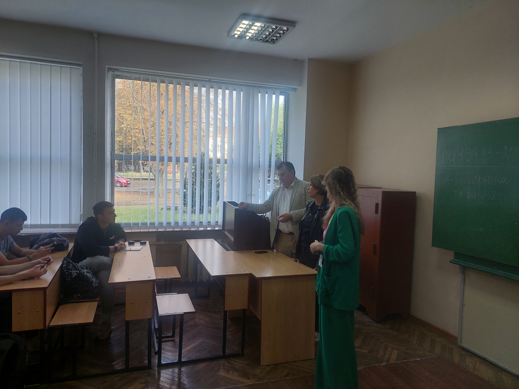 Фото із зустрічі у Львівській політехніці