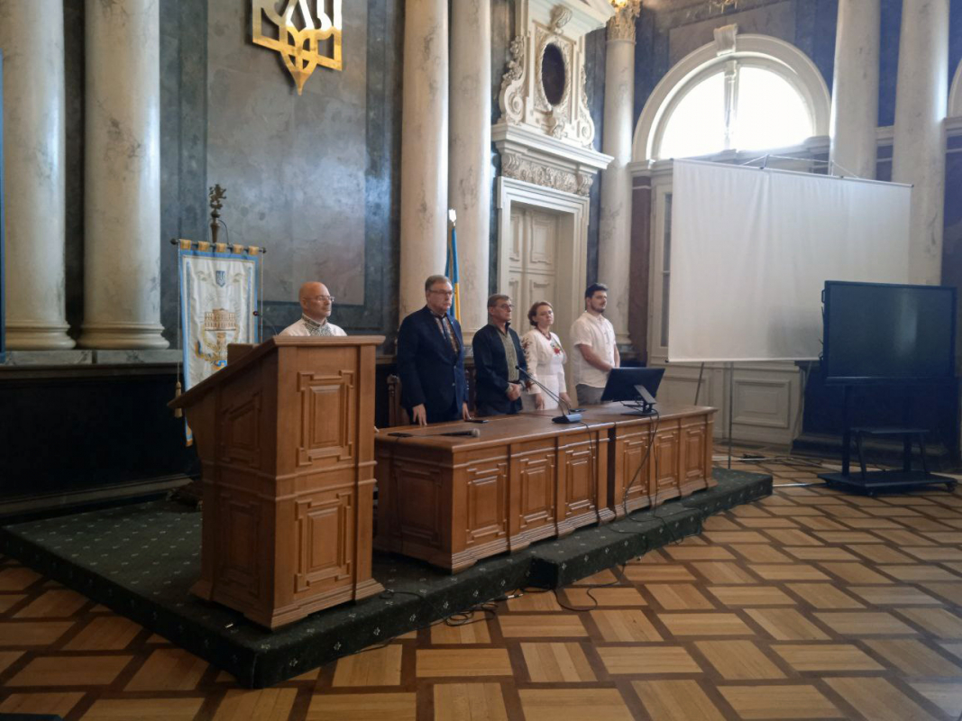 Фото з урочистої посвяти