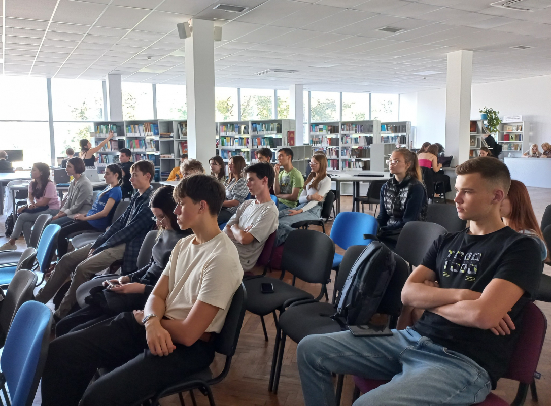 Фото із зустрічі у Львівській політехніці