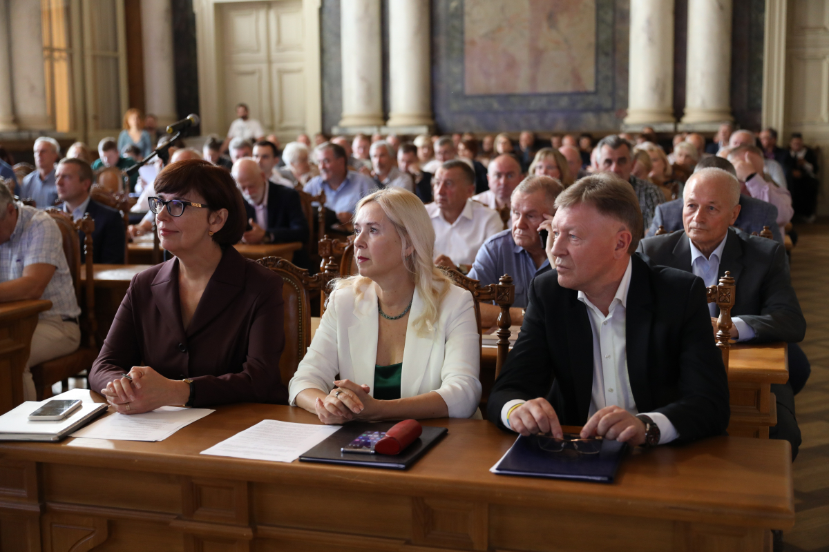 Фото із засідання Вченої ради