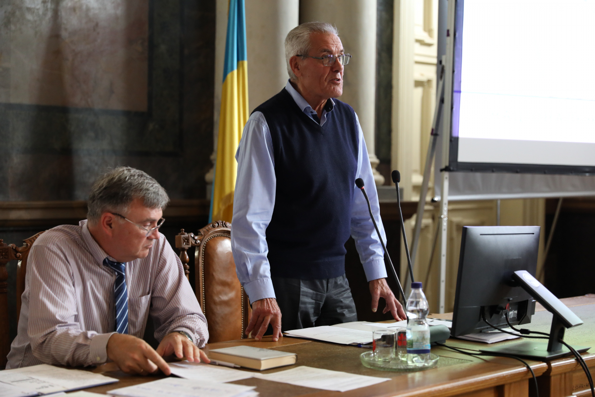 Фото із засідання Вченої ради