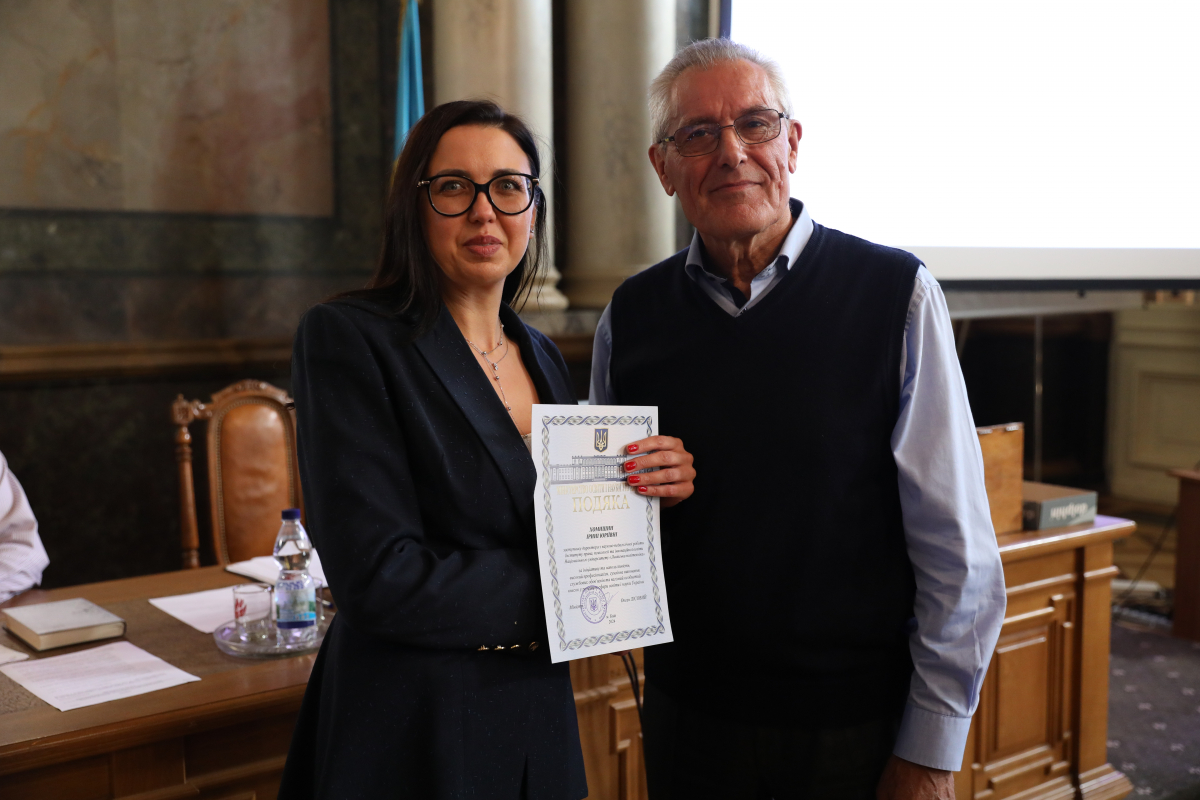 Фото із засідання Вченої ради