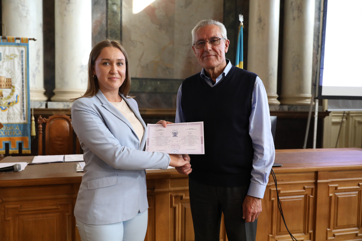 Фото із засідання Вченої ради