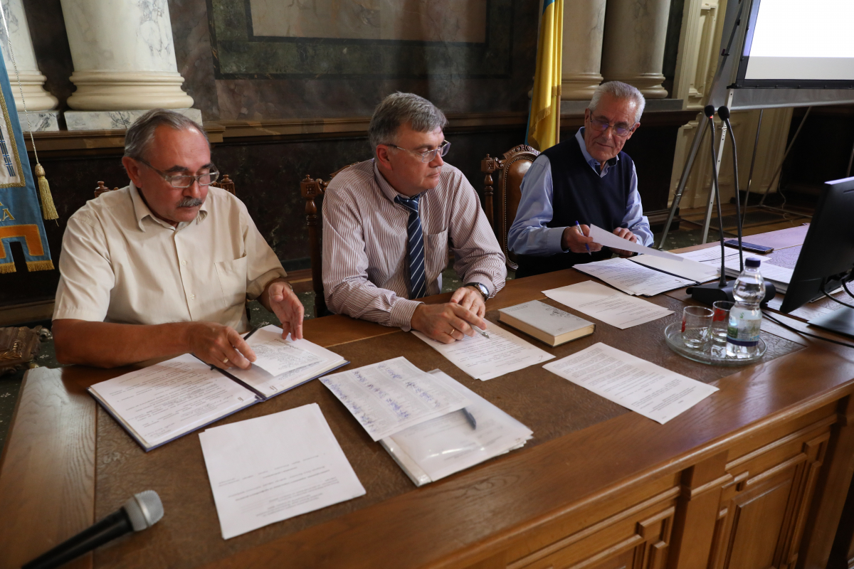 Фото із засідання Вченої ради