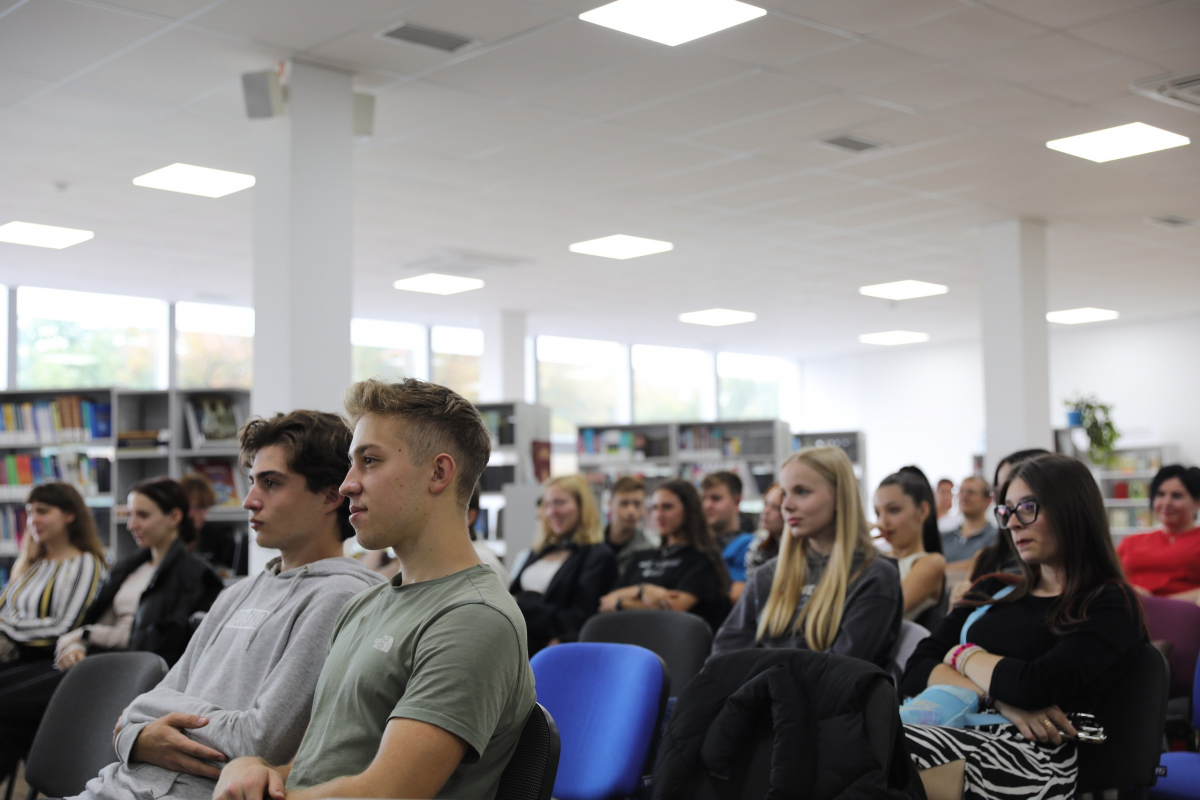 Фото із зустрічі у Львівській політехніці