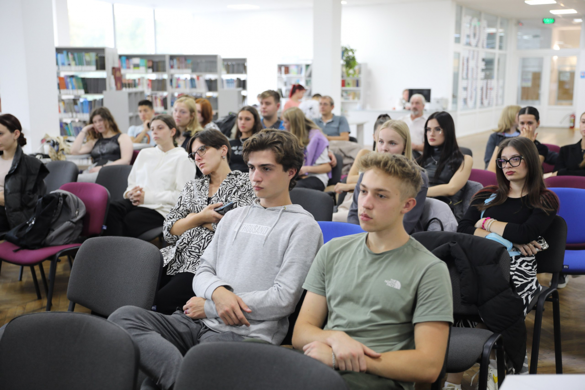 Фото із зустрічі у Львівській політехніці