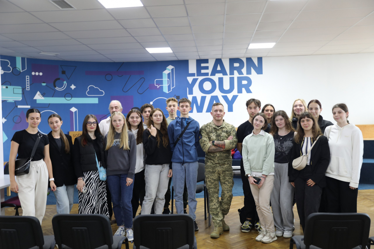 Фото із зустрічі у Львівській політехніці