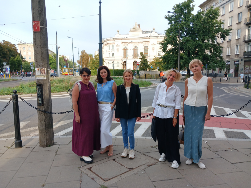 Фото зі стажування у Польщі