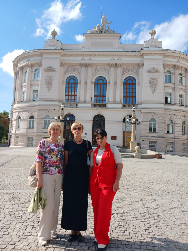 Фото зі стажування у Польщі