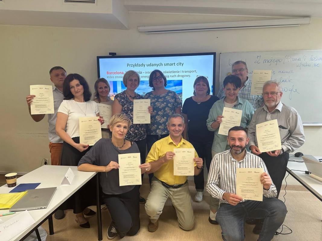 Фото зі стажування у Польщі