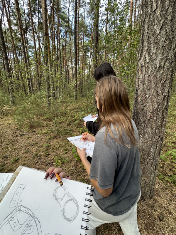 Фото з роботи над проєктом