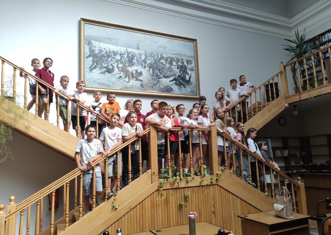 Фото з відвідин бібліотеки