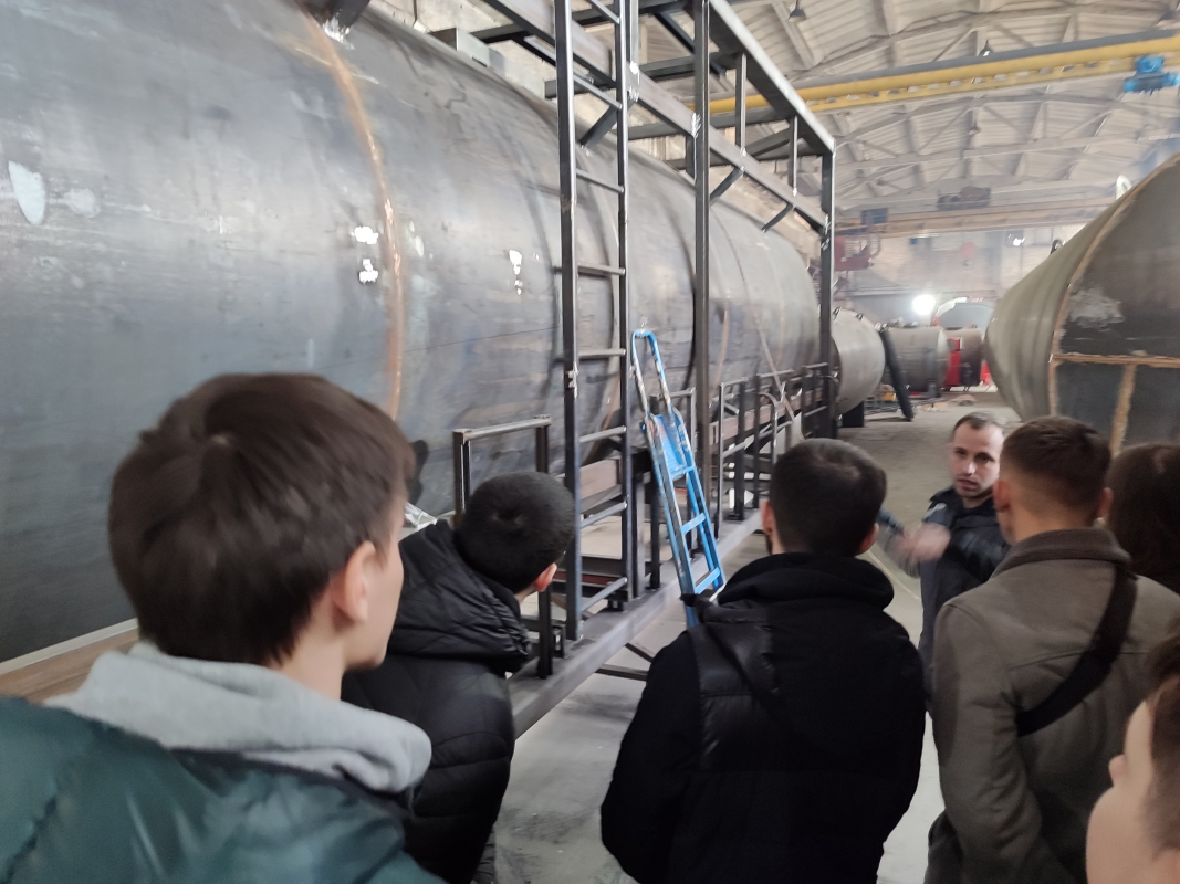 Фото з відвідин підприємства