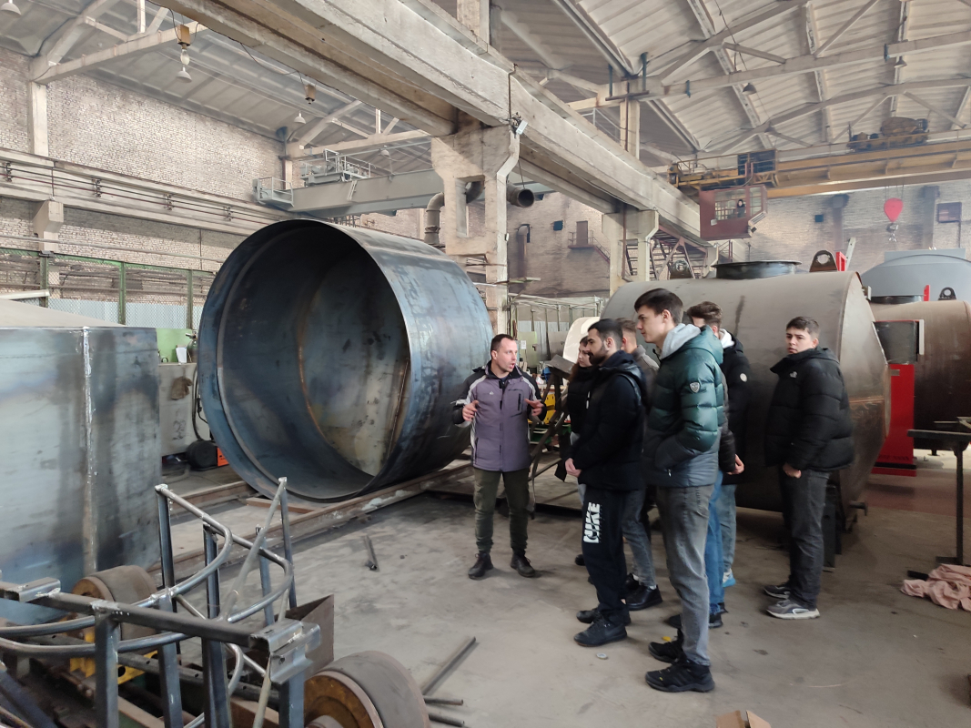 Фото з відвідин підприємства