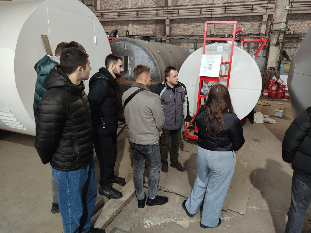 Фото з відвідин підприємства