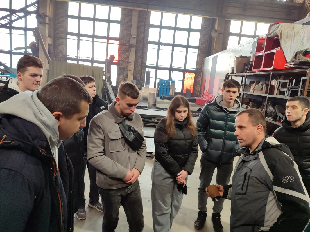 Фото з відвідин підприємства