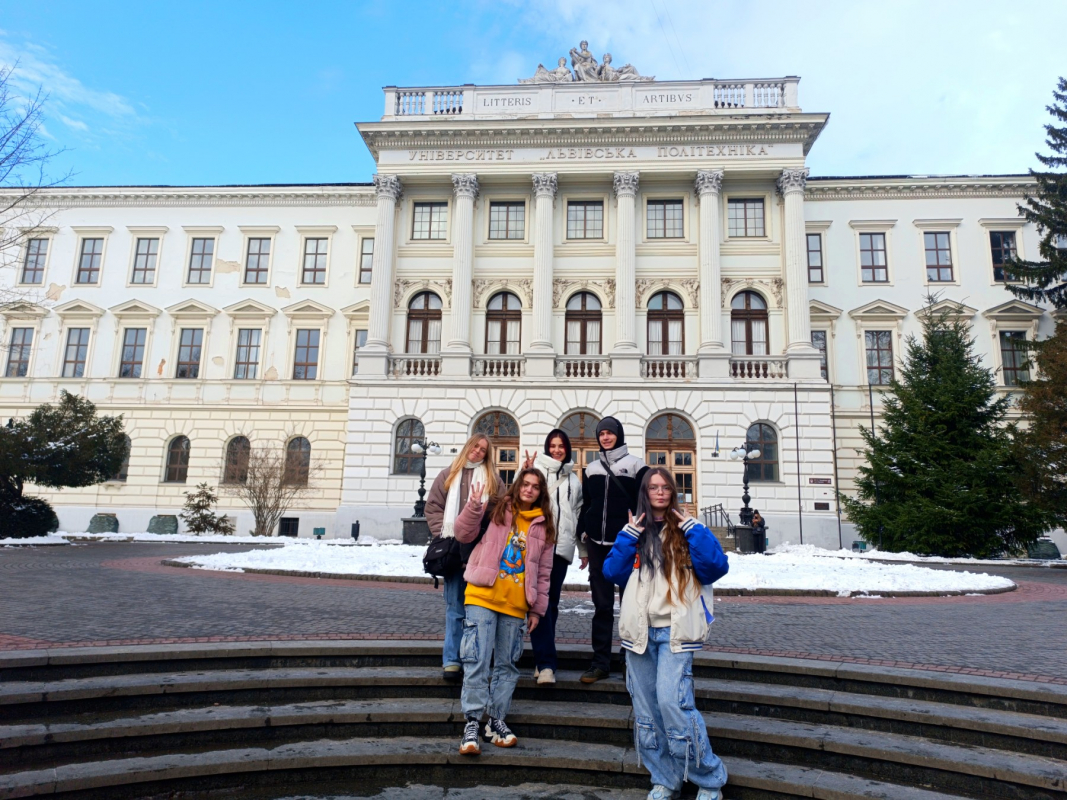 Фото з відвідин Львівської політехніки
