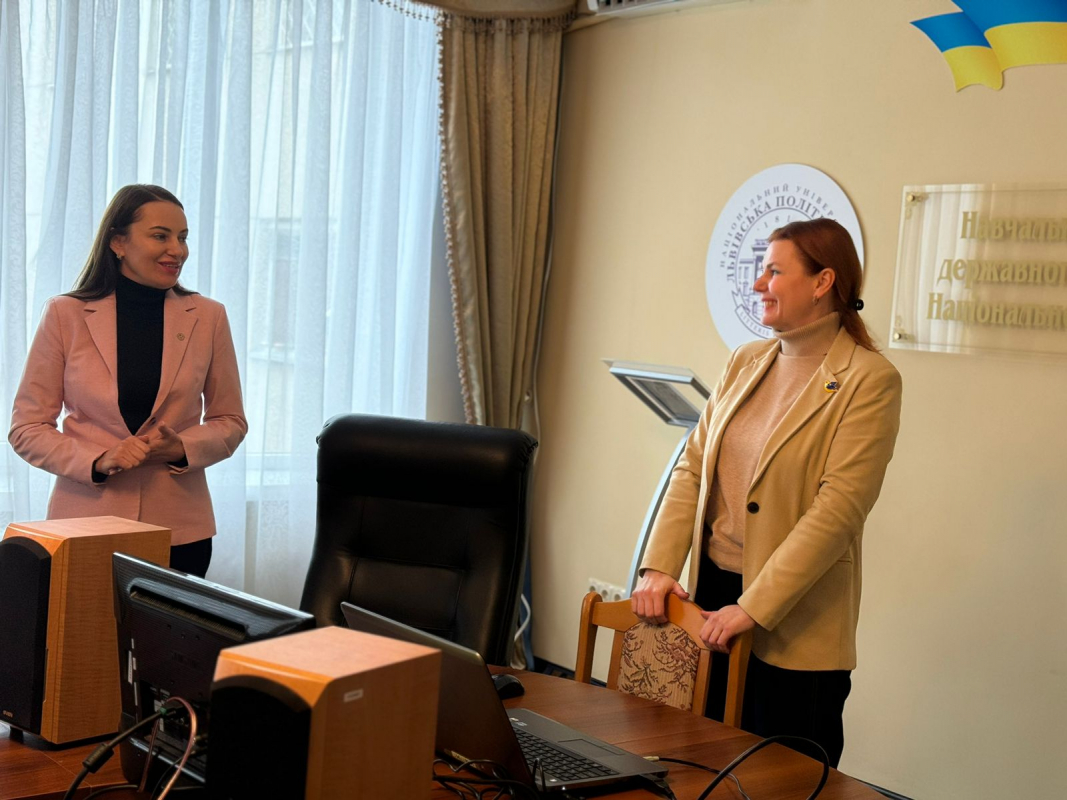 Фото із зустрічі у Львівській політехніці