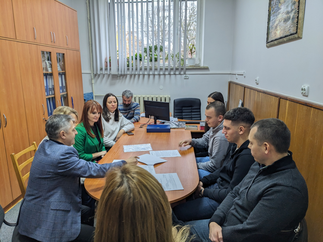 Фото із зустрічі у Львівській політехніці