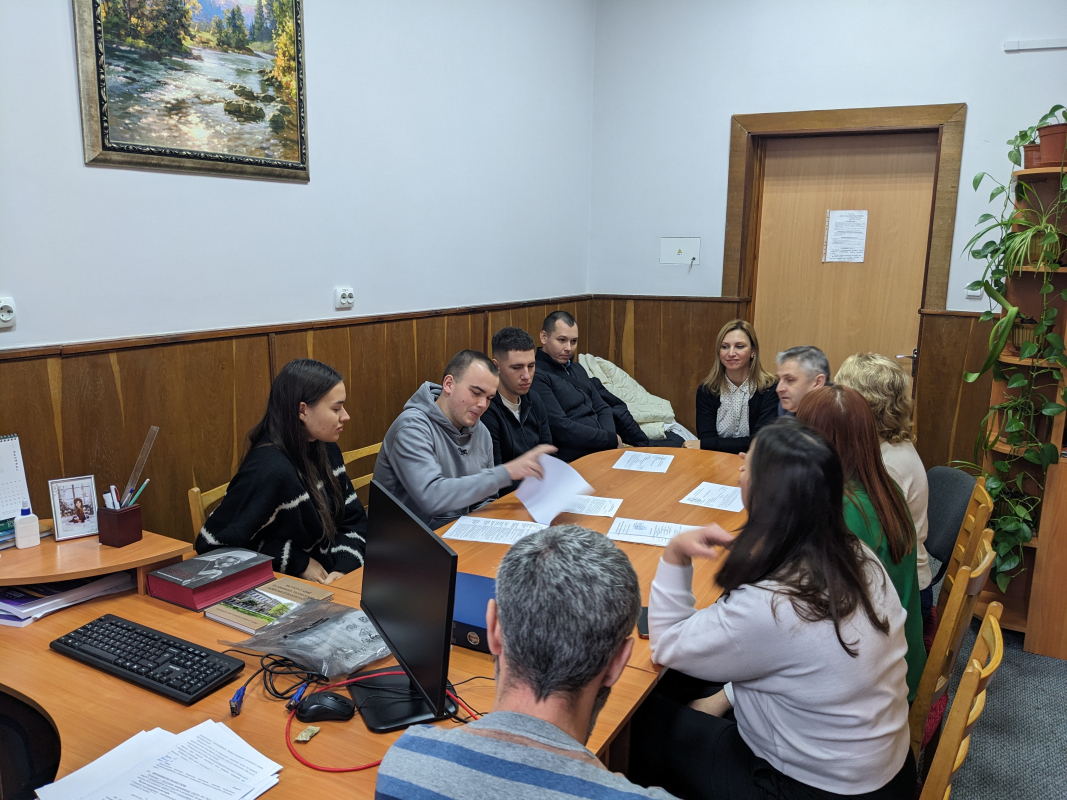 Фото із зустрічі у Львівській політехніці