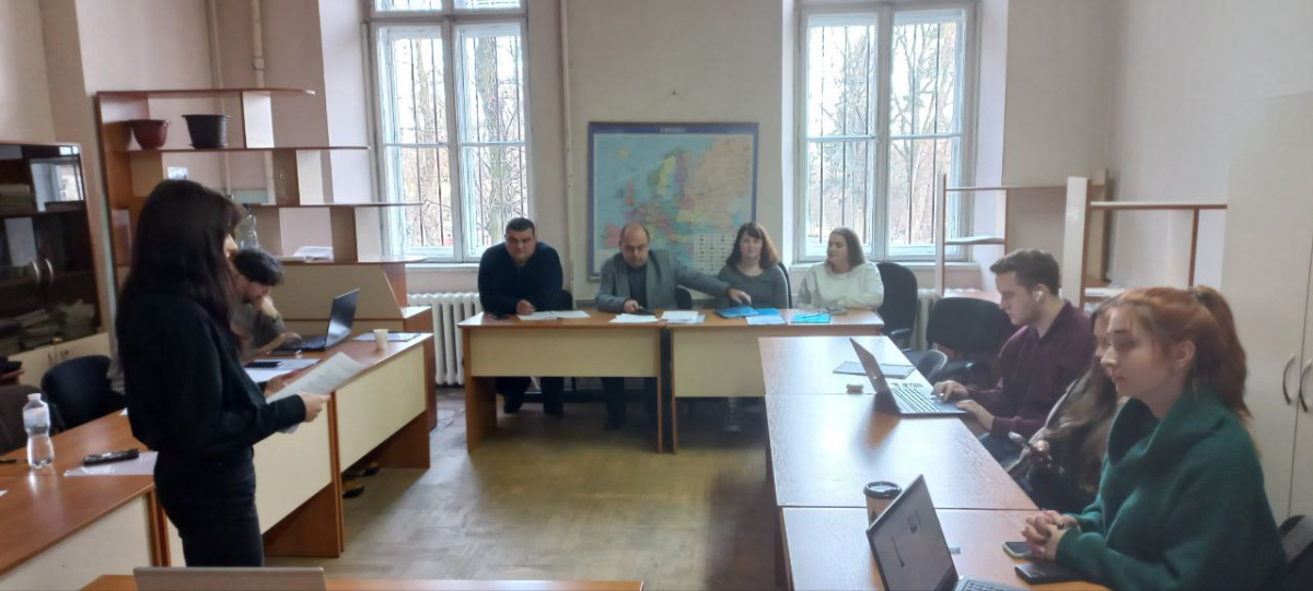 Фото із захисту робіт