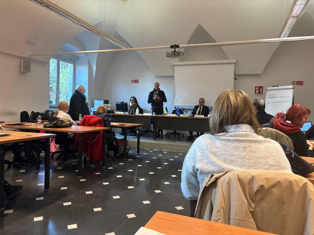 Фото з навчання в Італії