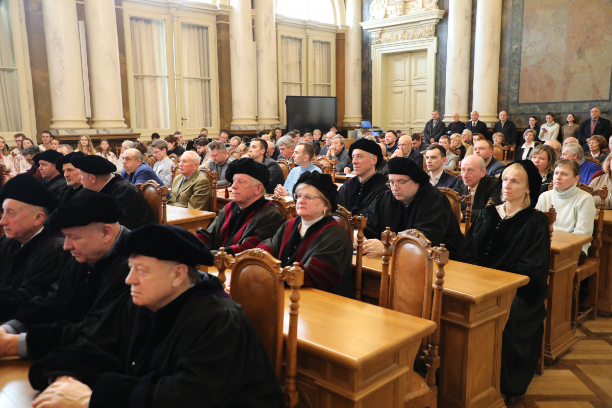 Фото із засідання Вченої ради